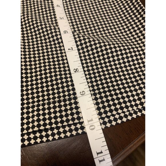 Vintage Silk Houndstooth Button Up Shirt Size XXL - Picture 9 of 10